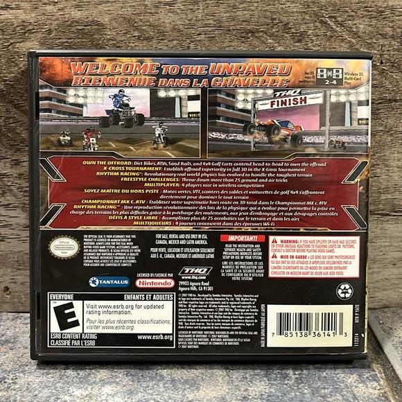5 for $60 - MX vs. ATV Untamed for Nintendo DS - Picture 4 of 4